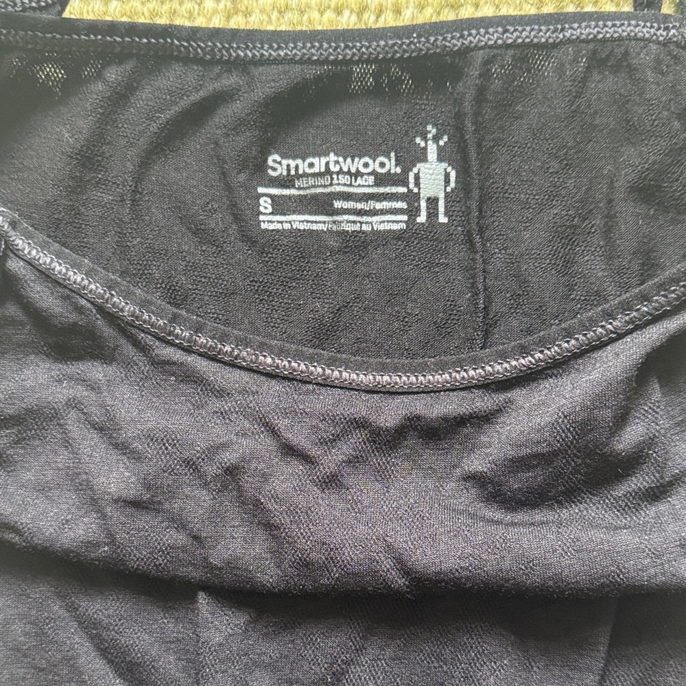 Smartwool Black Spaghetti Strap Camisole
